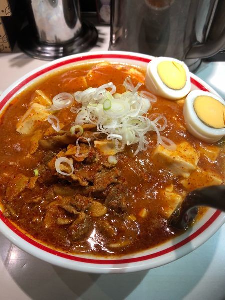 「五目味噌タンメン880円 麻婆大盛60円 野菜大盛60円」@蒙古タンメン 中本 吉祥寺店の写真