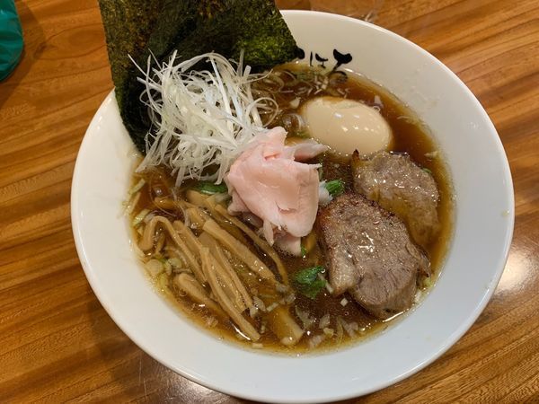 「特選醤油らぁめん1050円」@日本橋麺処 こはるの写真