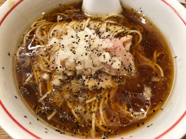「限定 BLACK 500円」@麺尊 RAGEの写真