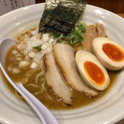 濃厚煮干しそば 味玉