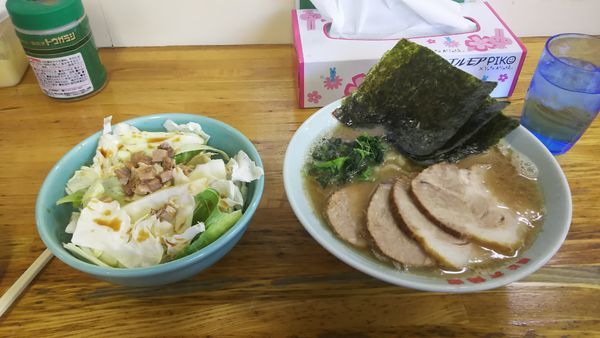 「チャーシュー麺+キャベチャー  950円」@六角家 本店の写真