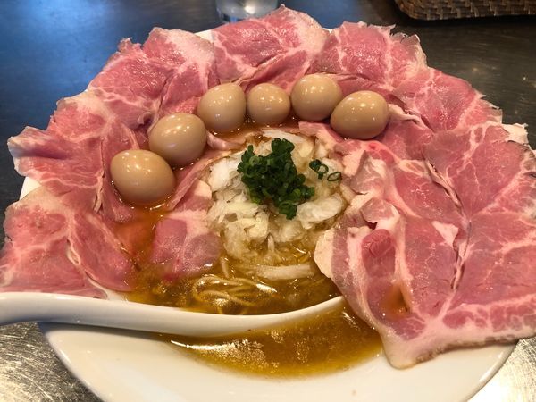 「Crazy Crab 1000円 焼豚増し300円 うずら50円」@さんじの写真