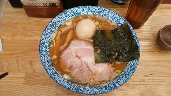 「煮玉子そば¥840-」@中華そば専門 とんちぼの写真