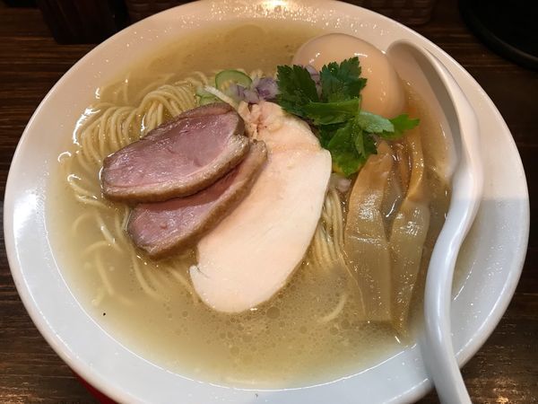 「【限定】鴨白湯  大盛  950円」@だし廊 -DASHIRO-の写真