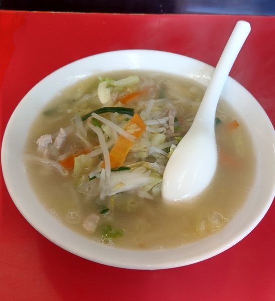 「タンメン ¥400(税込)」@萬来軒の写真