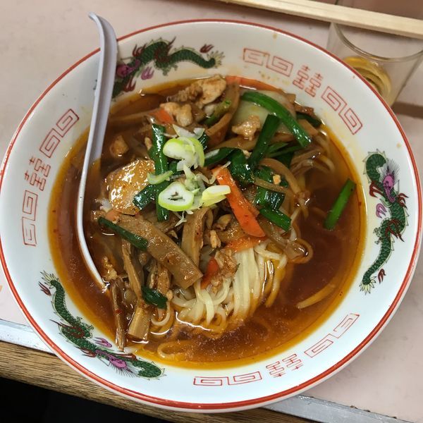 「極辛ラーメン」@岐阜屋の写真