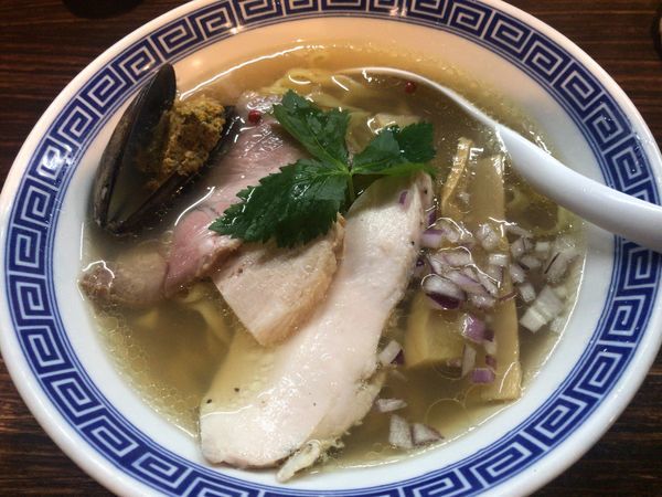 「貝だし塩そば＋和え玉」@だし廊 -DASHIRO-の写真