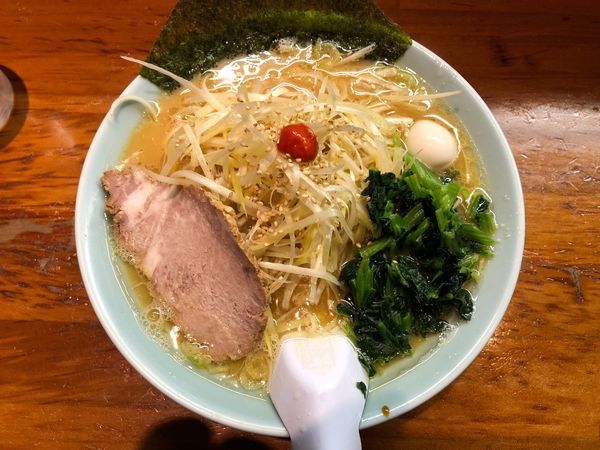 「ネギラーメン（しょう油）」@横浜ラーメン 壱福家の写真