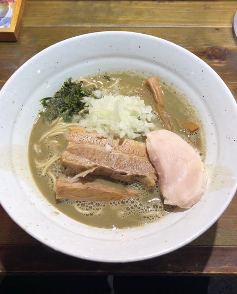 「【季節限定】濃厚煮干しラーメン」@ラーメン屋ジョンの写真