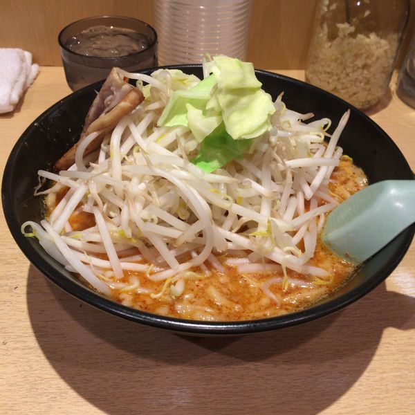 「どて辛ラーメン」@どてちんの写真