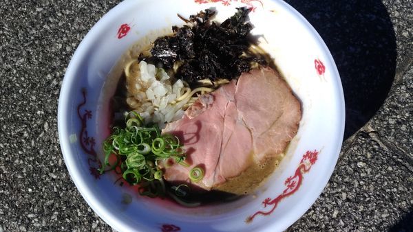 「麺処晴　濃厚煮干し」@中華蕎麦とみ田 富田治PRESENTS 松戸ラーメンサミット 2018の写真