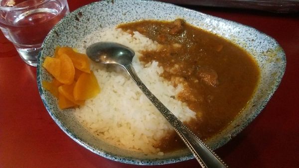 「インドカレー 450円」@丹波屋の写真