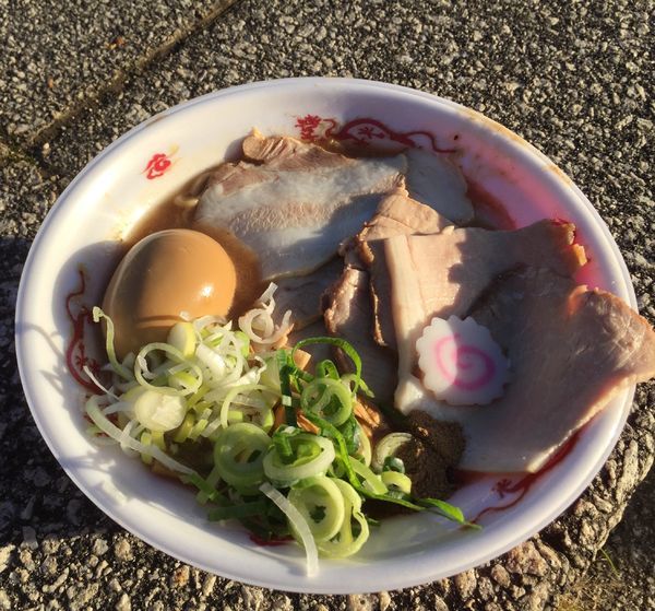 「中華蕎麦とみ田×無鉄砲 友情のド豚骨ラーメン＋友情のSトピ」@中華蕎麦とみ田 富田治PRESENTS 松戸ラーメンサミット 2018の写真
