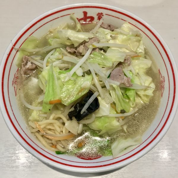 「塩タンメン ¥750円」@蒙古タンメン中本 秋津店の写真