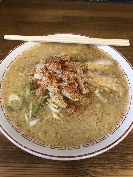 「背脂味噌」@喜多方食堂 浅草本店の写真