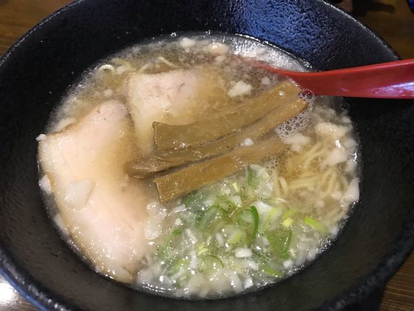 「背脂そば  650円」@拉麺太极の写真