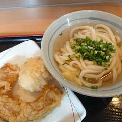 ひやかけ(1玉)420円＋半熟玉子天&カボチャ天 各120円