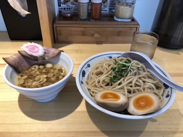 「サバ濃厚鶏つけ麺」@サバ6製麺所 阪急梅田店の写真