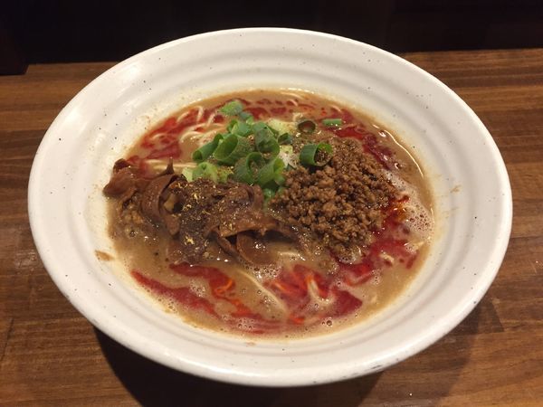 「金ゴマ立石担担麺【夜限定】辛さ普通」@立石担担麺 火のきの写真