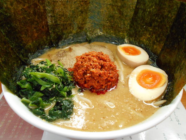 「チーマーバクダン(＋海苔・煮玉子)」@ラーメン いっこうの写真