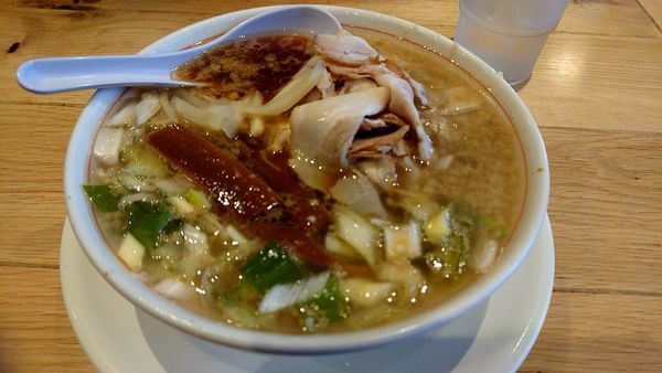 「バラそば醤油こってり」@バラそば屋 上板橋店の写真