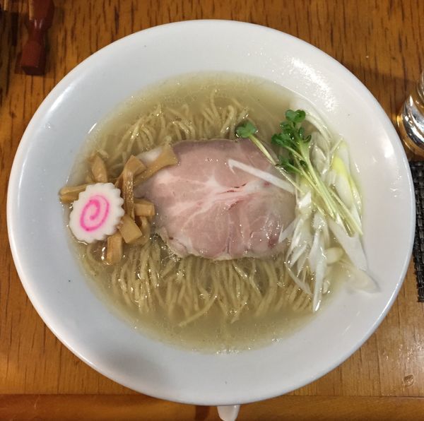 「はまぐり×カンパチラーメン1080円他」@麺酒処 ふくろうの写真