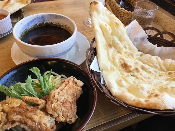 「カレーつけ麺（黒クミンスパイシー）￥880」@バタチキ 前橋店の写真