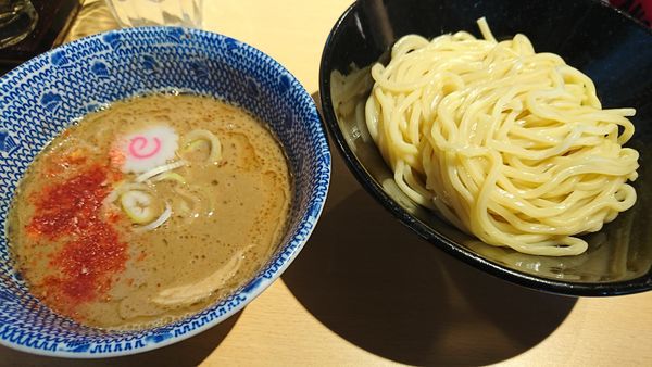 「海老つけめん(850円)」@頑者NEXT LEVEL アクアシティお台場店の写真