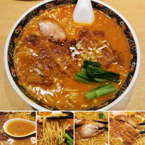 「パイコー担々麺(中辛・固麺)  1080円」@寿限無 担々麺の写真