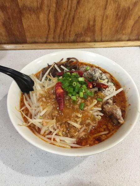 「ソウル麺しょうゆ味（辛さ閻魔大王）」@栄勝軒の写真