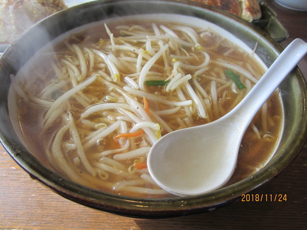 「もやしラーメン５００円」@くるくるの写真