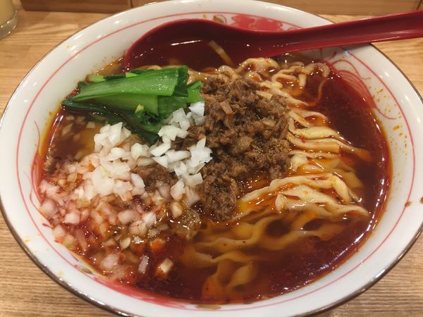 「【限定】辣醤麺¥850」@くじら食堂 nonowa東小金井店の写真