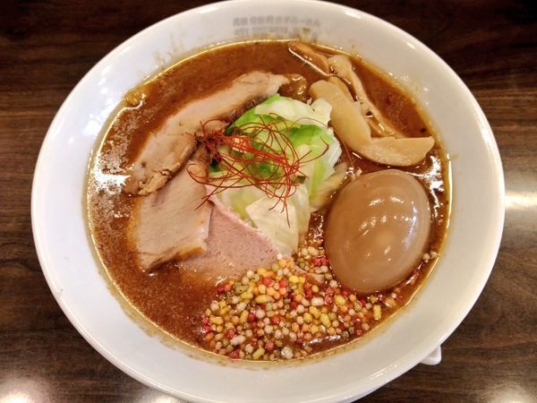 「期間限定 デミグラスパイシー味噌らーめん」@ラブメン 本店の写真