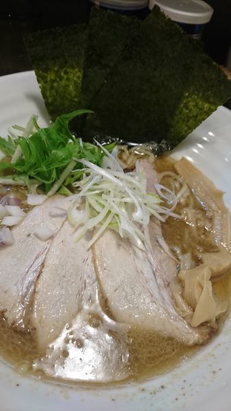 「濃厚煮干しそば」@煮干しそば 梵の写真