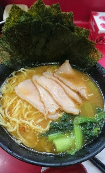 「チャーシュー麺のり増し」@杉田家 千葉祐光店の写真