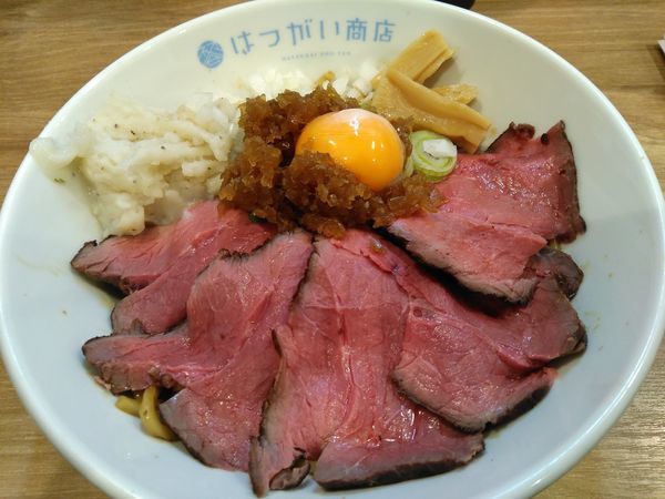 「ローストビーフのあえそば¥880」@はつがい商店の写真