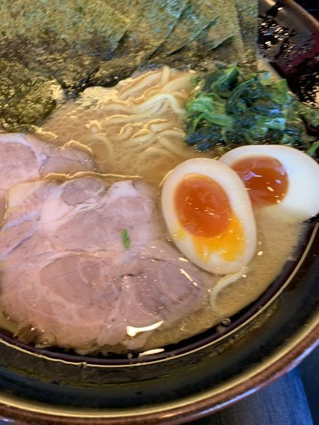 「味玉ラーメン特盛＋のりスペシャル ¥1110」@横浜家系ラーメン 剛力家の写真