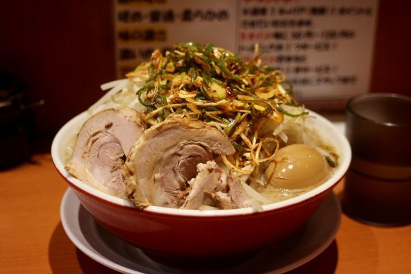 「G系らーめん 並」@らーめん男盛 本店の写真