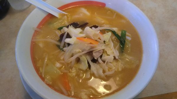 「味噌野菜ラーメン 529円」@幸楽苑 郷野目店の写真