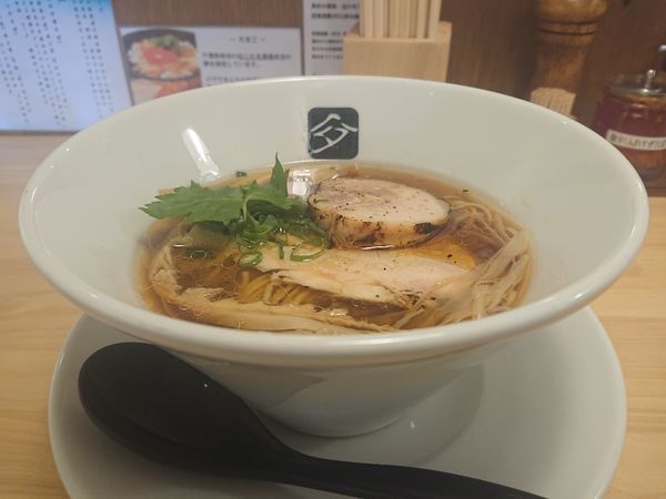 「鶏の中華そば＋和え玉」@中華そば 髙野の写真