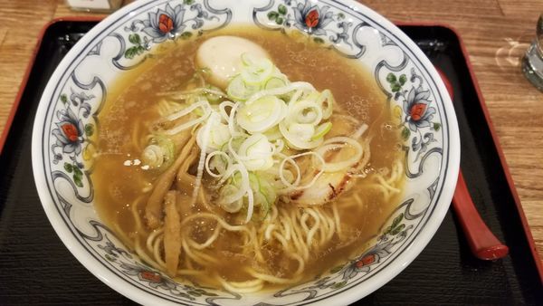 「中華蕎麦　並　こってり　味玉トッピング」@丸山中華蕎麦店の写真
