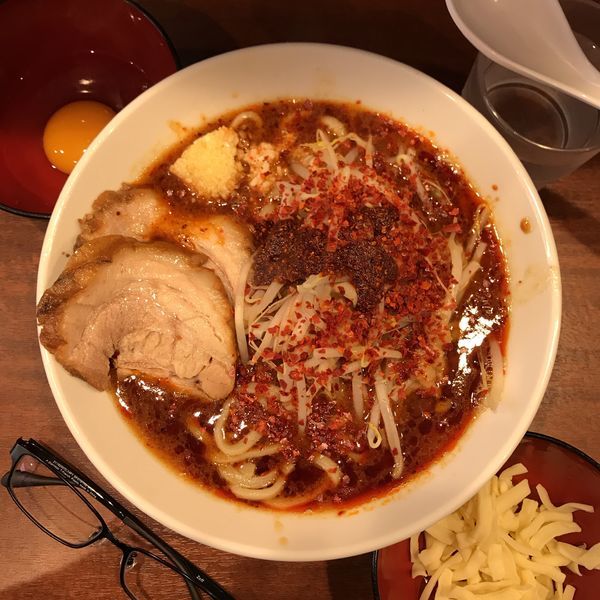 「辛いラーメン（辛さ3倍）」@麺屋 づかちゃんの写真