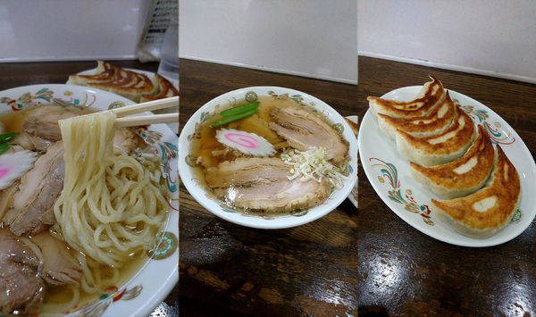 「『チャーシューメン+餃子(￥850+450)』」@匠屋の写真