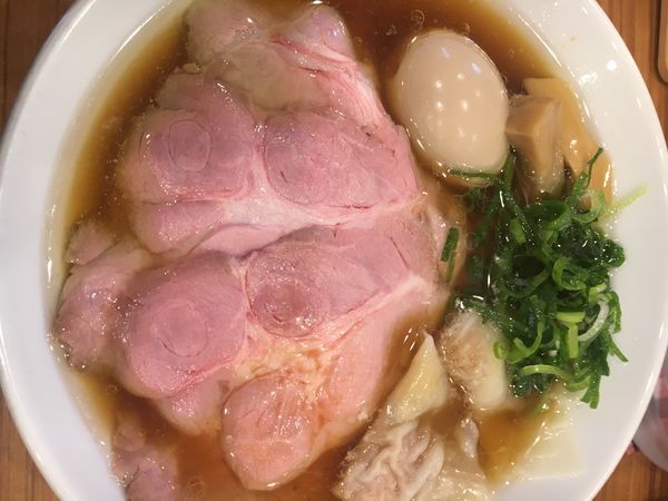 「特製鶏そば醤油¥980」@中華そば ココカラサキゑの写真