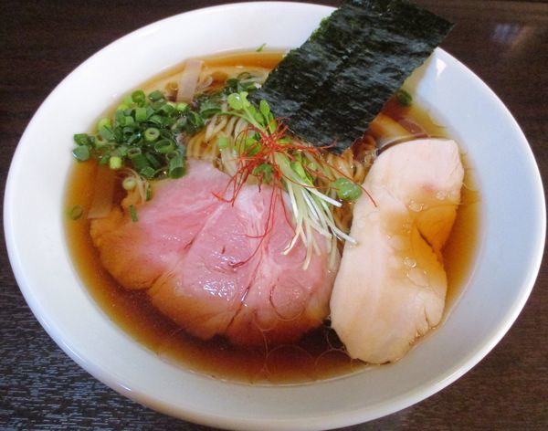 「鶏清湯醤油らーめん　850円」@麺庵 小島流 西巣鴨店の写真