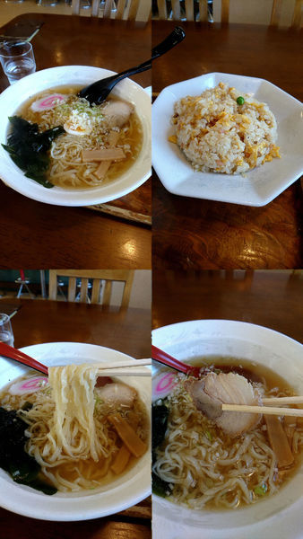 「ラーメン+ミニチャーハンの『ランチセット(￥840)』」@桂林の写真