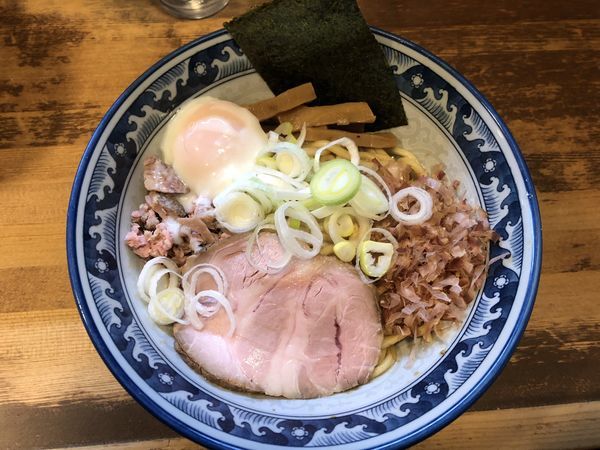 「温玉油そば（並）」@兎に角 松戸店の写真