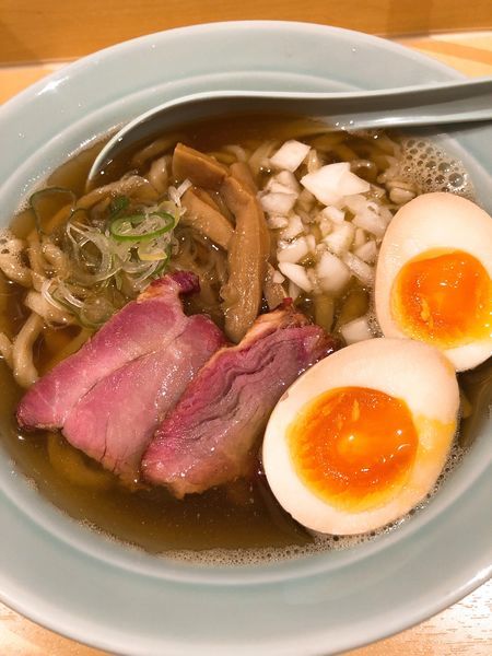 「味玉中華そば ¥850」@中華そば 麦萬の写真