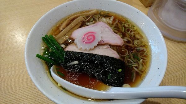 「手打ち中華そば　680円」@白河手打中華そば 中村の写真