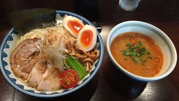 「エビつけ麺全部のせ」@GANCON NOODLEの写真